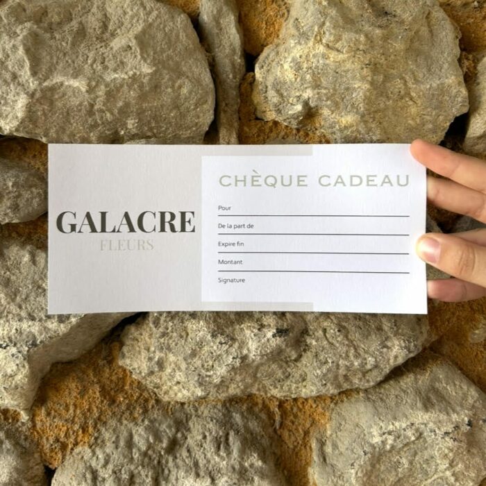 Chèque cadeau